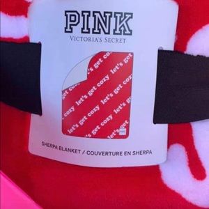 ❤️ RARE PINK SHERPA BLANKET ❤️